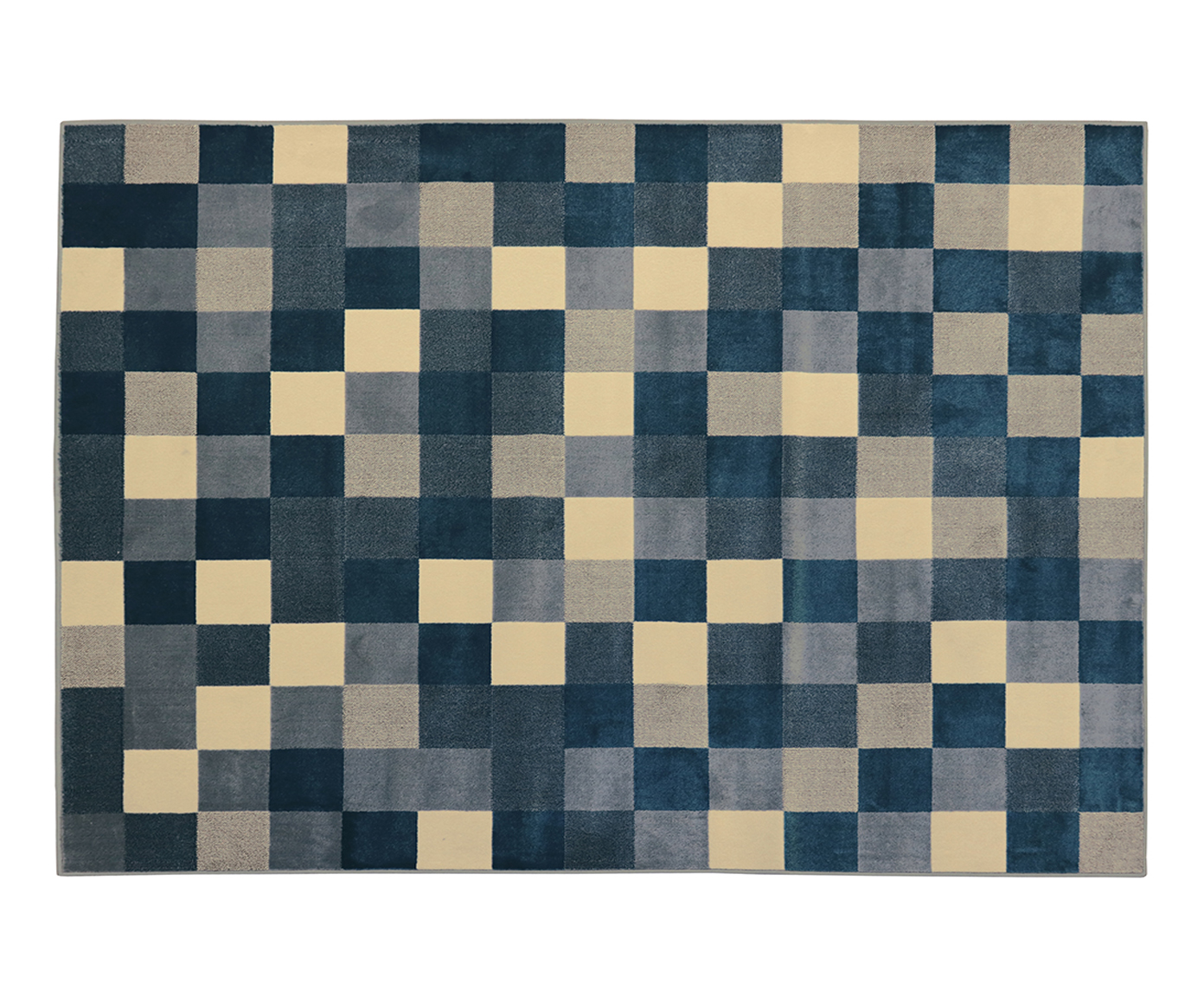 Tapete Supreme Xadrez Cinza image number 1