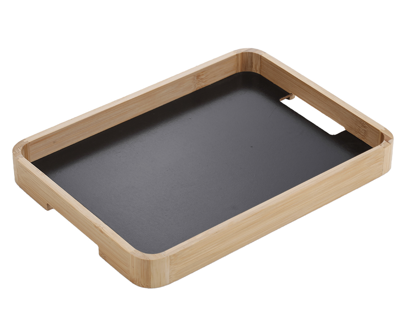 Bandeja Retangular de Bambu Basis - 22X3X30cm image number 0