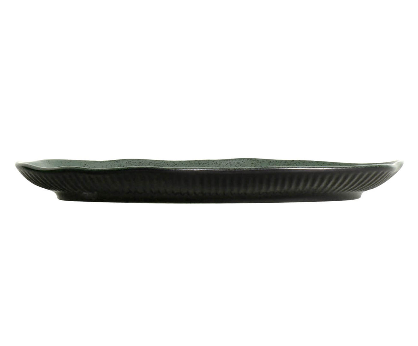 Jogo de Travessas Oval Rasa M&eacute;dia Bio Greenery Verde image number 2