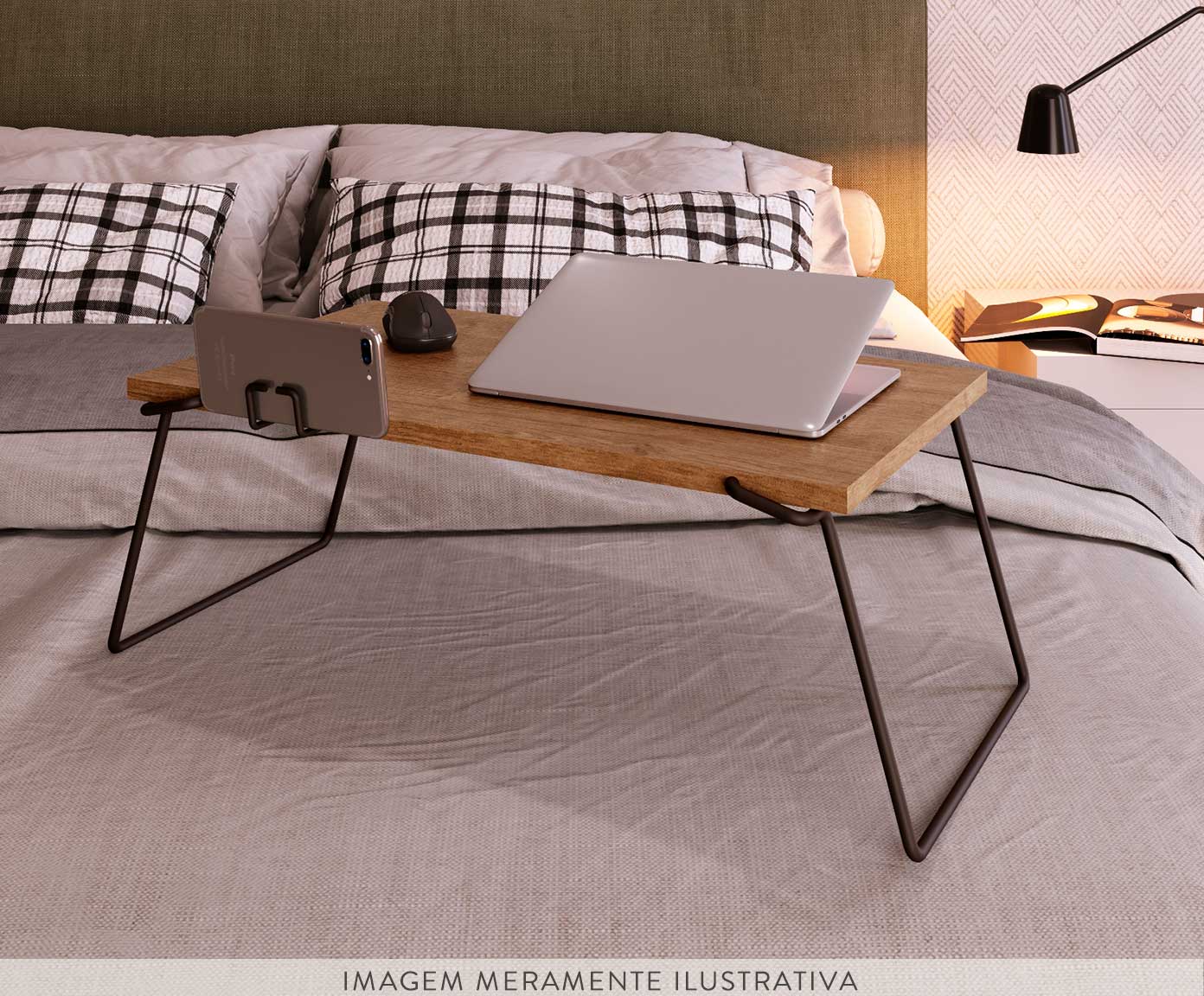 Mesa para notebook Industrial - Vermont image number 3