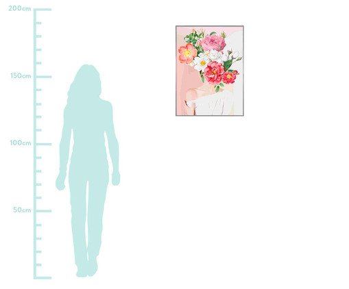 Woman In Flower l 101x76 -  Alexandre Ven&acirc;ncio image number 1