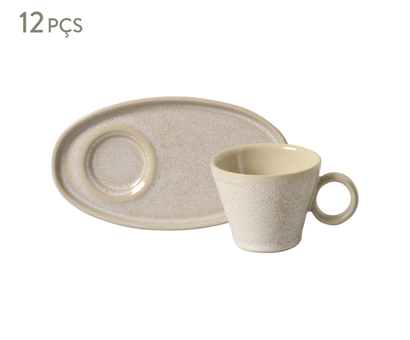 Jogo de X&iacute;caras para Caf&eacute; Neo Latte Cru - image 0
