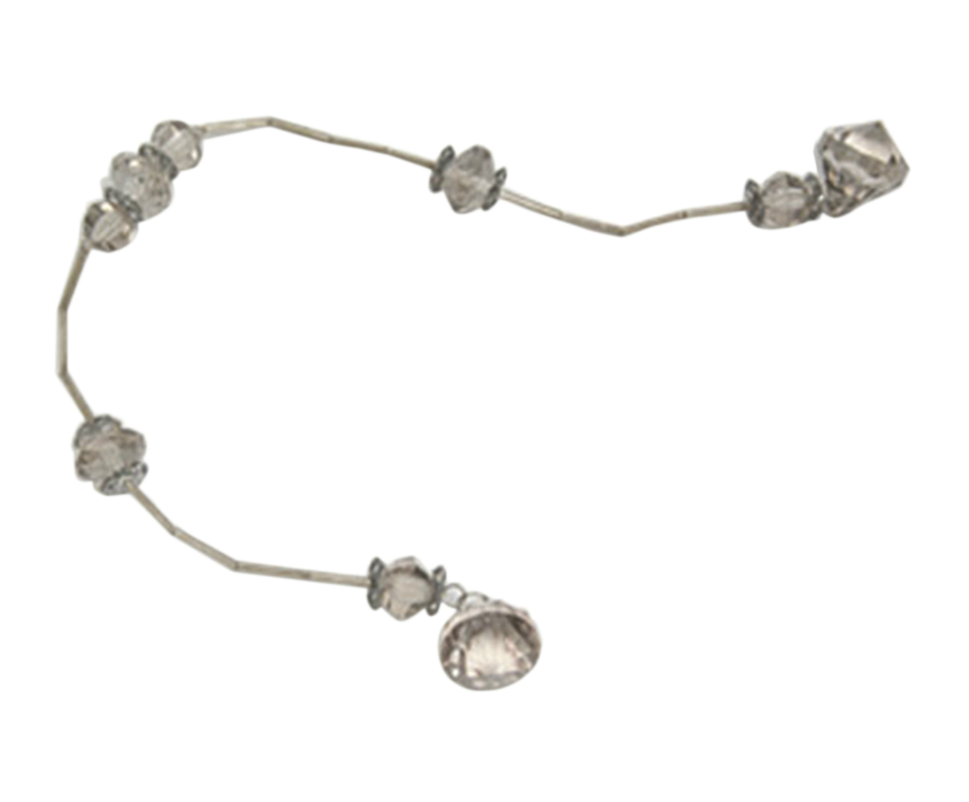 Enfeite Necklace Cinza image number 0