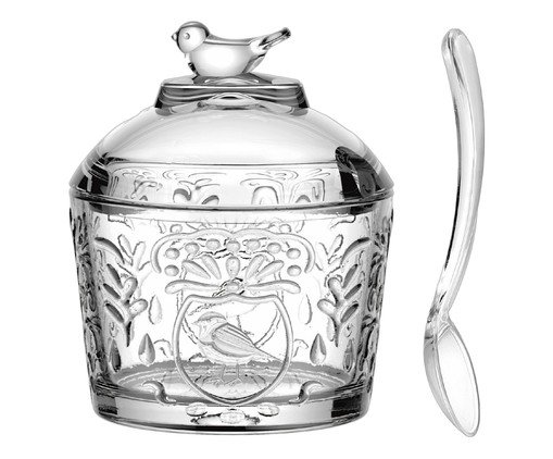 A&ccedil;ucareiro com Colher em Cristal Ecol&oacute;gico Canary - image 0