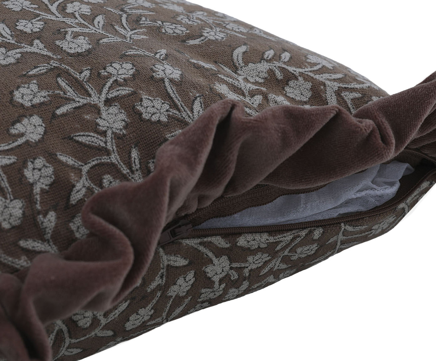 Capa de Almofada Hely Marrom image number 2