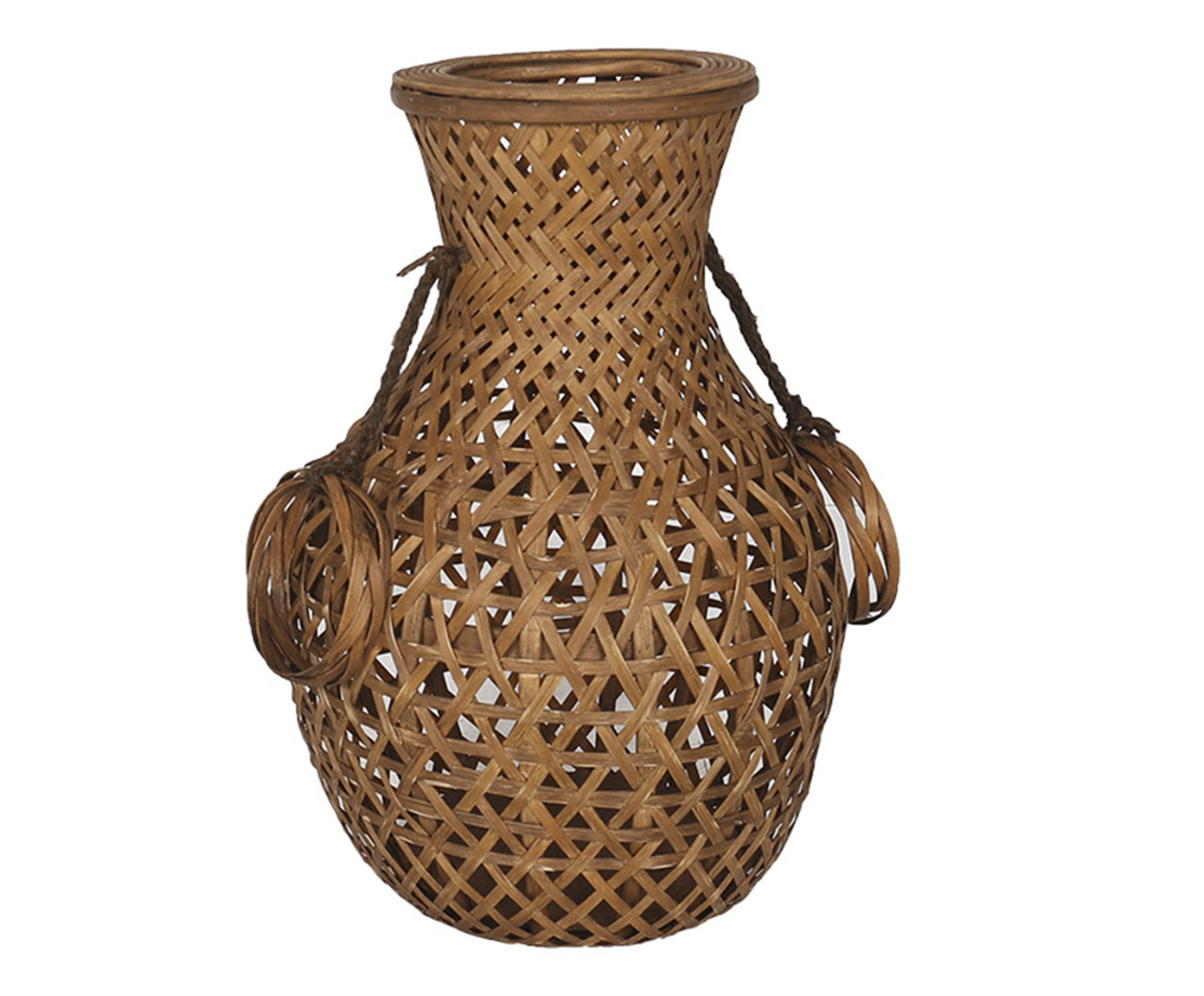 Vaso Decorativo Fuite Marrrom M&eacute;dio - image 0