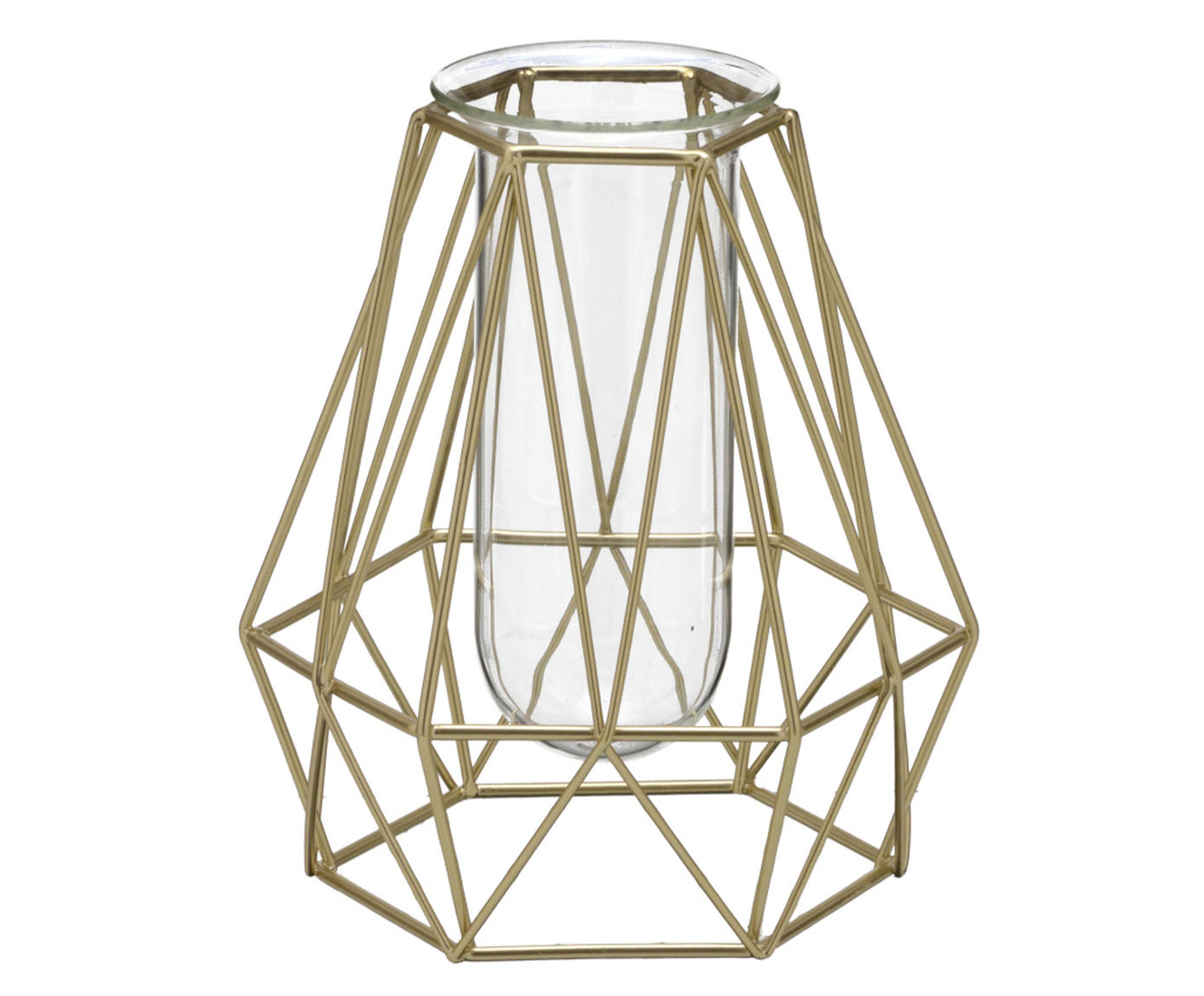 Vaso Decorativo Dourado image number 0