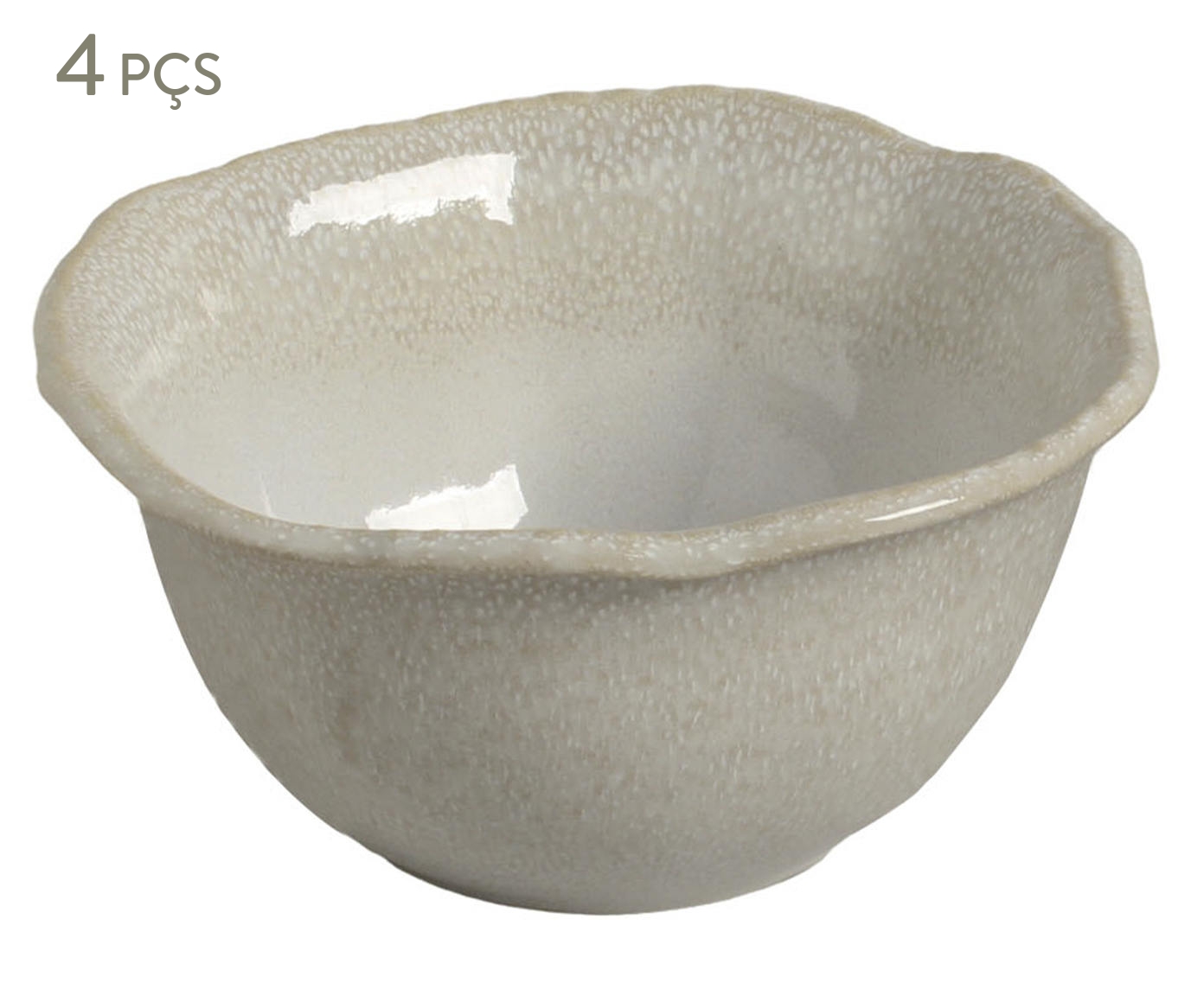 Jogo de Bowls Org&acirc;nico Eco Stone Arenito Branco image number 0