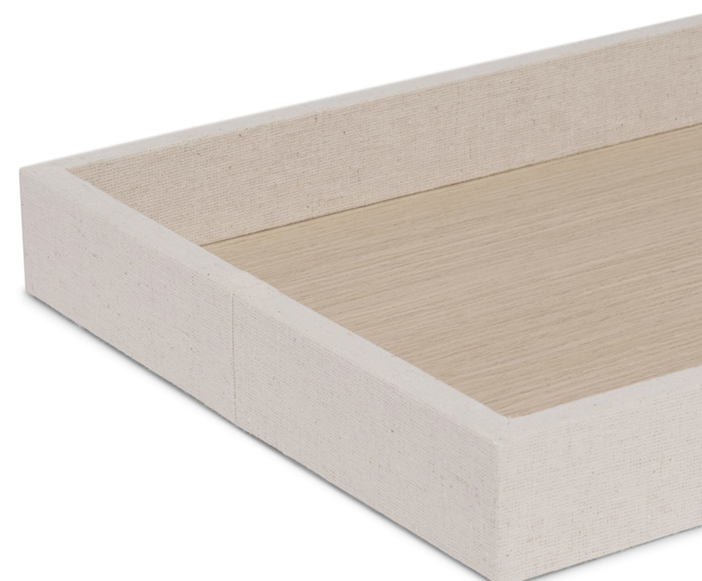 Kit Bandejas em Mdf Laminado e Linho 2 P&ccedil;s image number 2