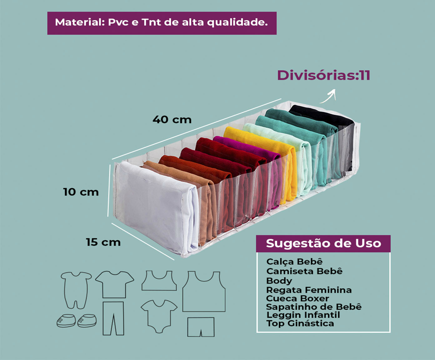 Jogo de Organizadores Completo Premium image number 2