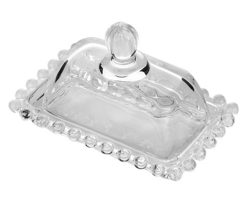 Manteigueira em Cristal Pearl image number 1