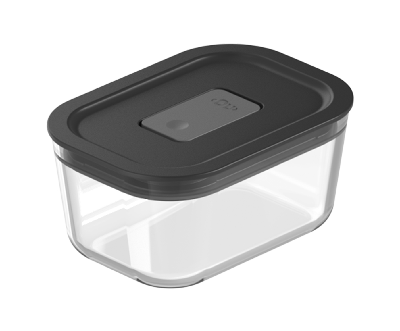 Pote de Vidro Herm&eacute;tico Fresh Lock Preto - image 0