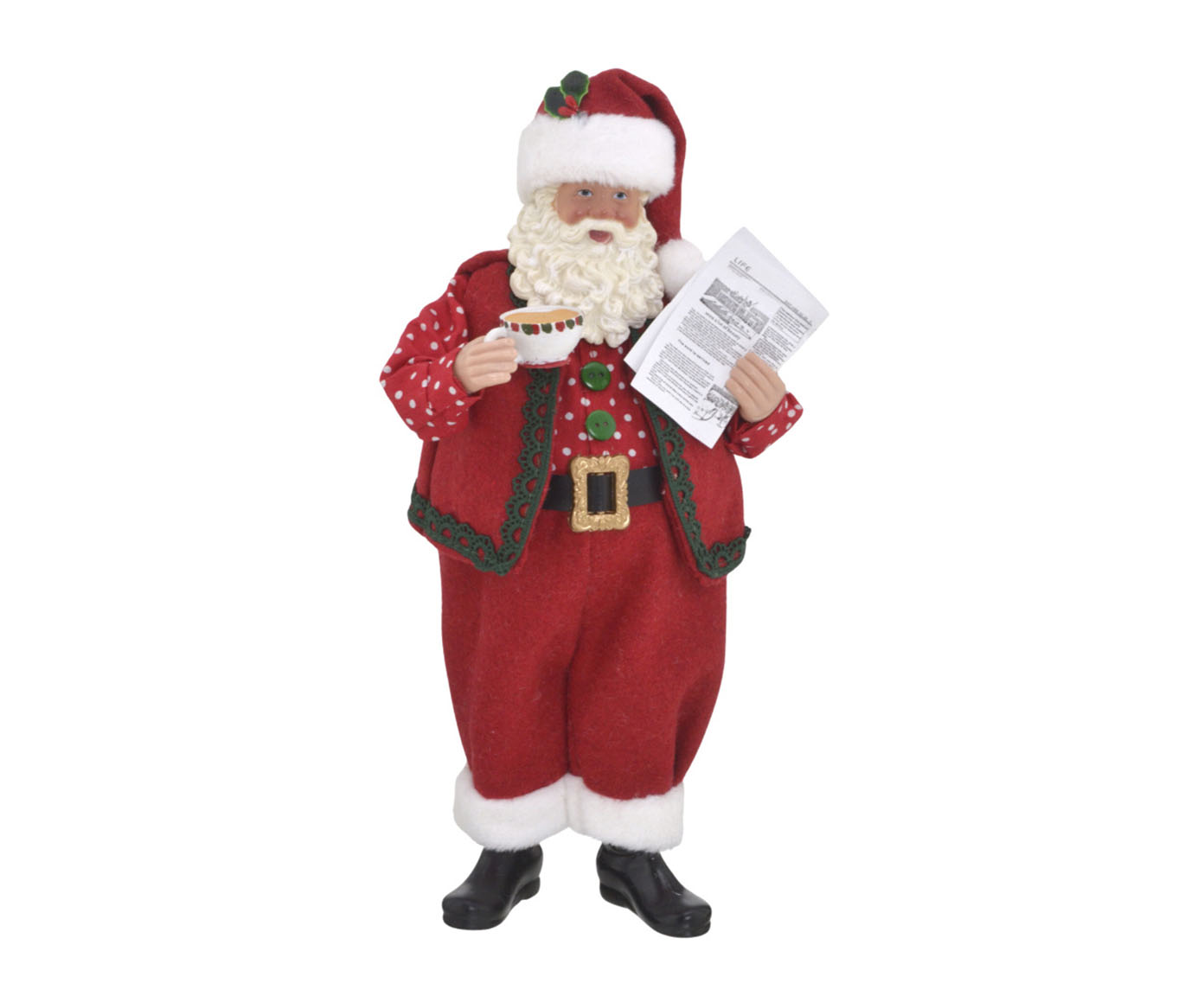 Papai Noel Decorativo Cora&ccedil;&atilde;o do Natal image number 0