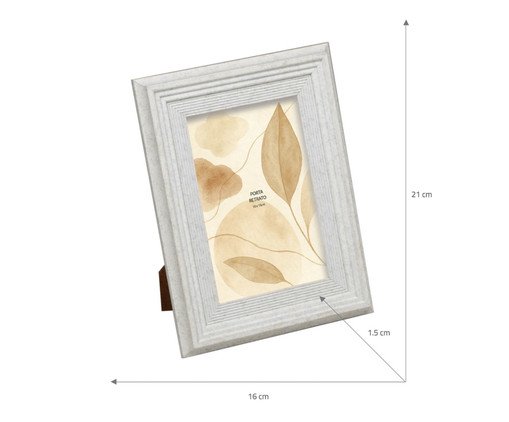 Porta-Retrato Chiarelli Off-White image number 1