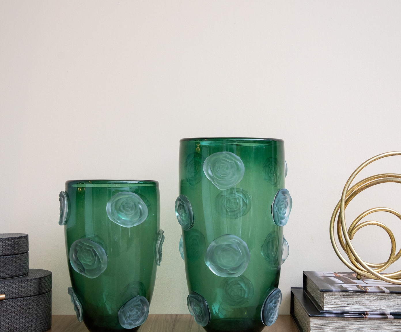 Vaso Decorativo Fiore Verde I image number 2
