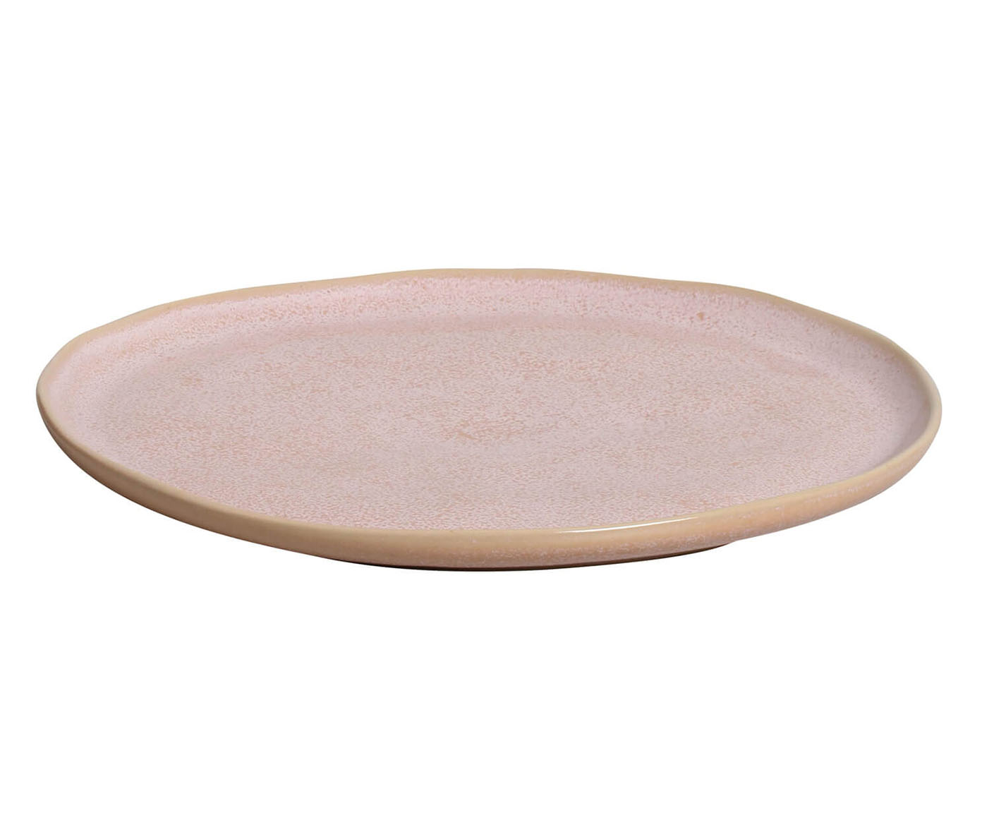 Jogo de Pratos Raso Bio Litchi Rosa - image 1