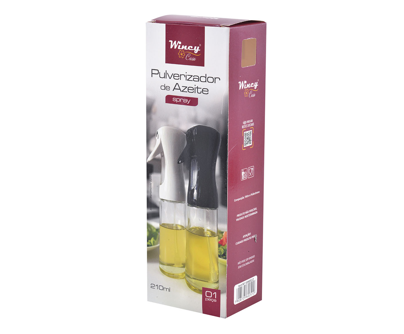 Spray Pulverizador de Azeite Preto - image 1