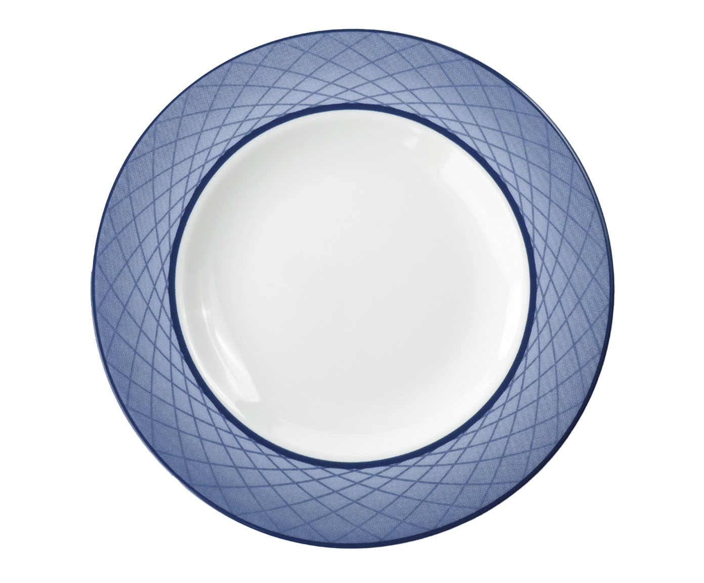 Prato P&atilde;o Dubai em Porcelana Azul - image 0