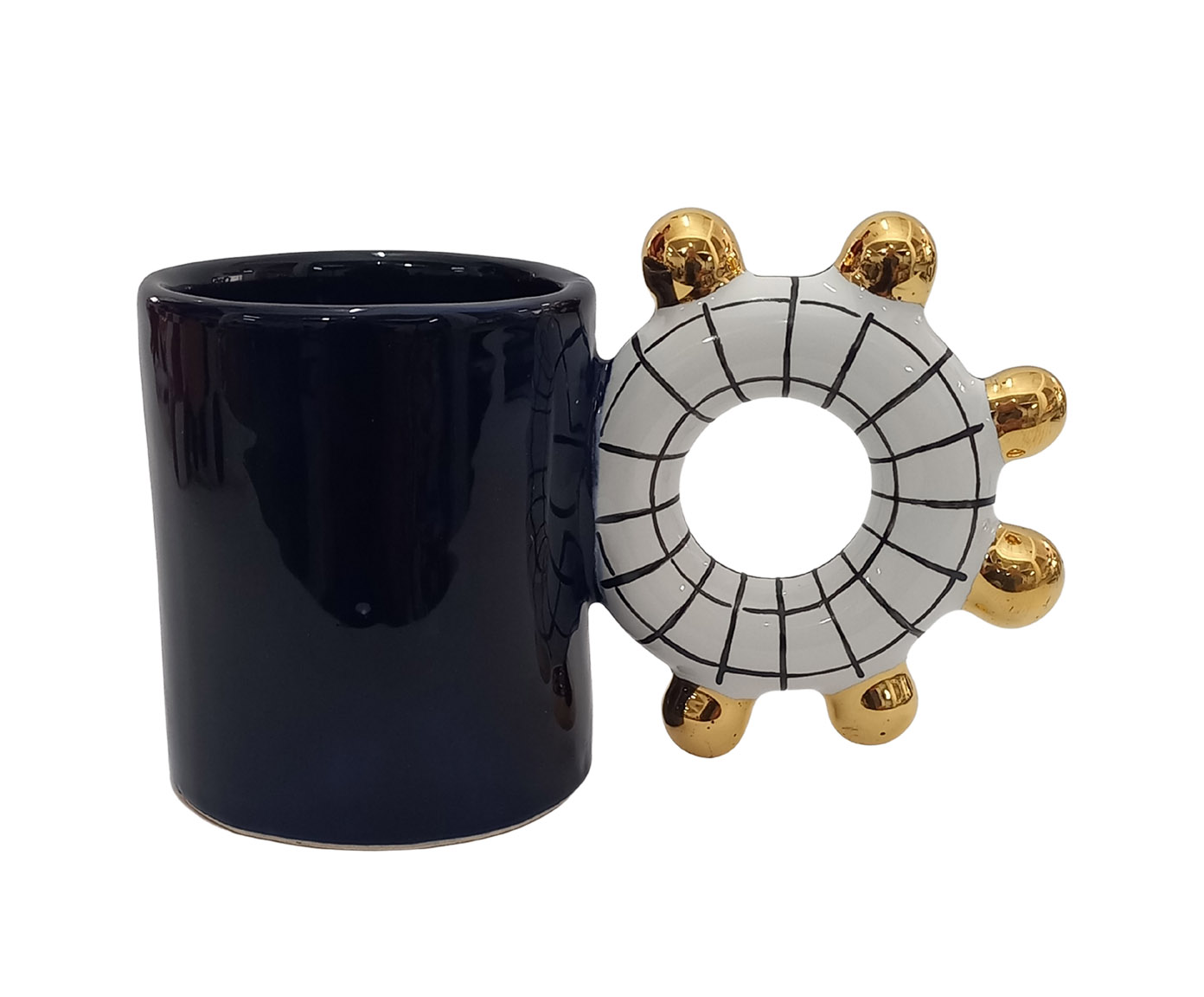 Caneca Zucco Gold Preto image number 0