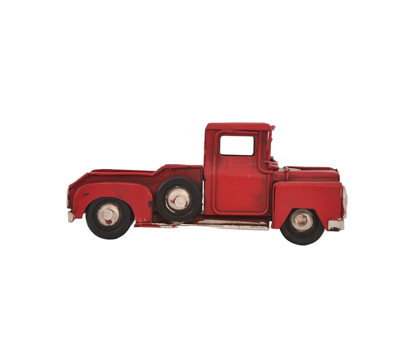 Carro Pickup Retr&ocirc; Vermelho image number 4