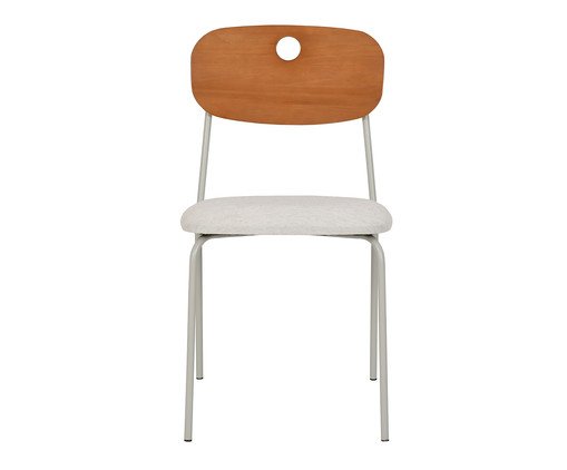 Conjunto de Mesa Mira e 3 Cadeiras Mira  Bege image number 2