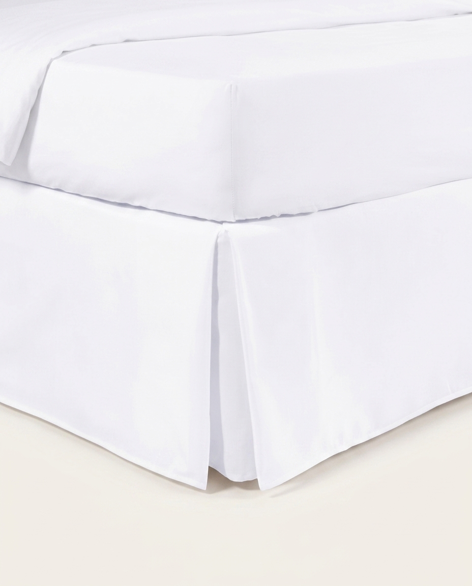 Saia para Cama Box com Pregas Colors Branca 200 Fios image number 10
