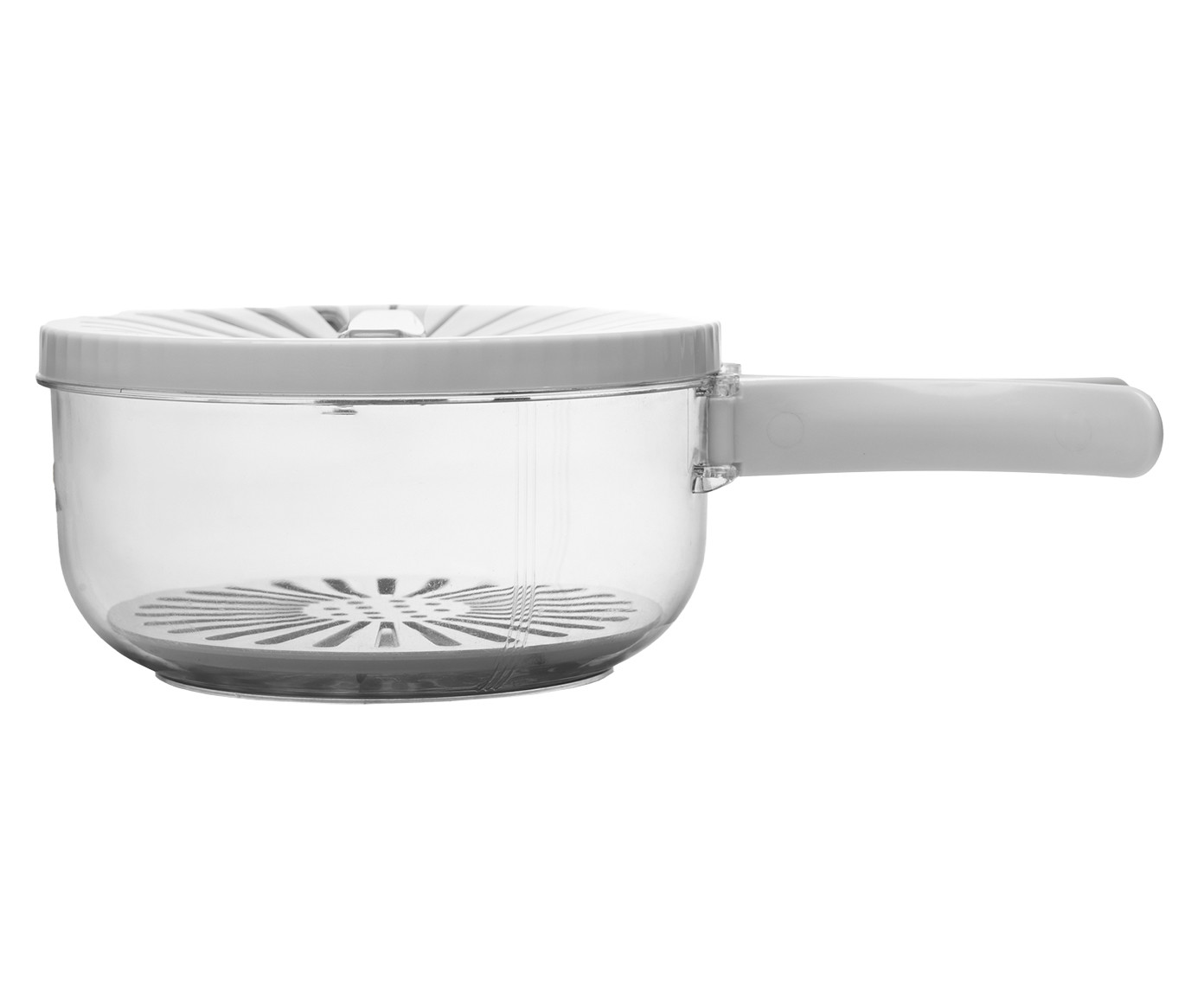 Cesta de Drenagem com Cabo Dobr&aacute;vel Branca - image 0