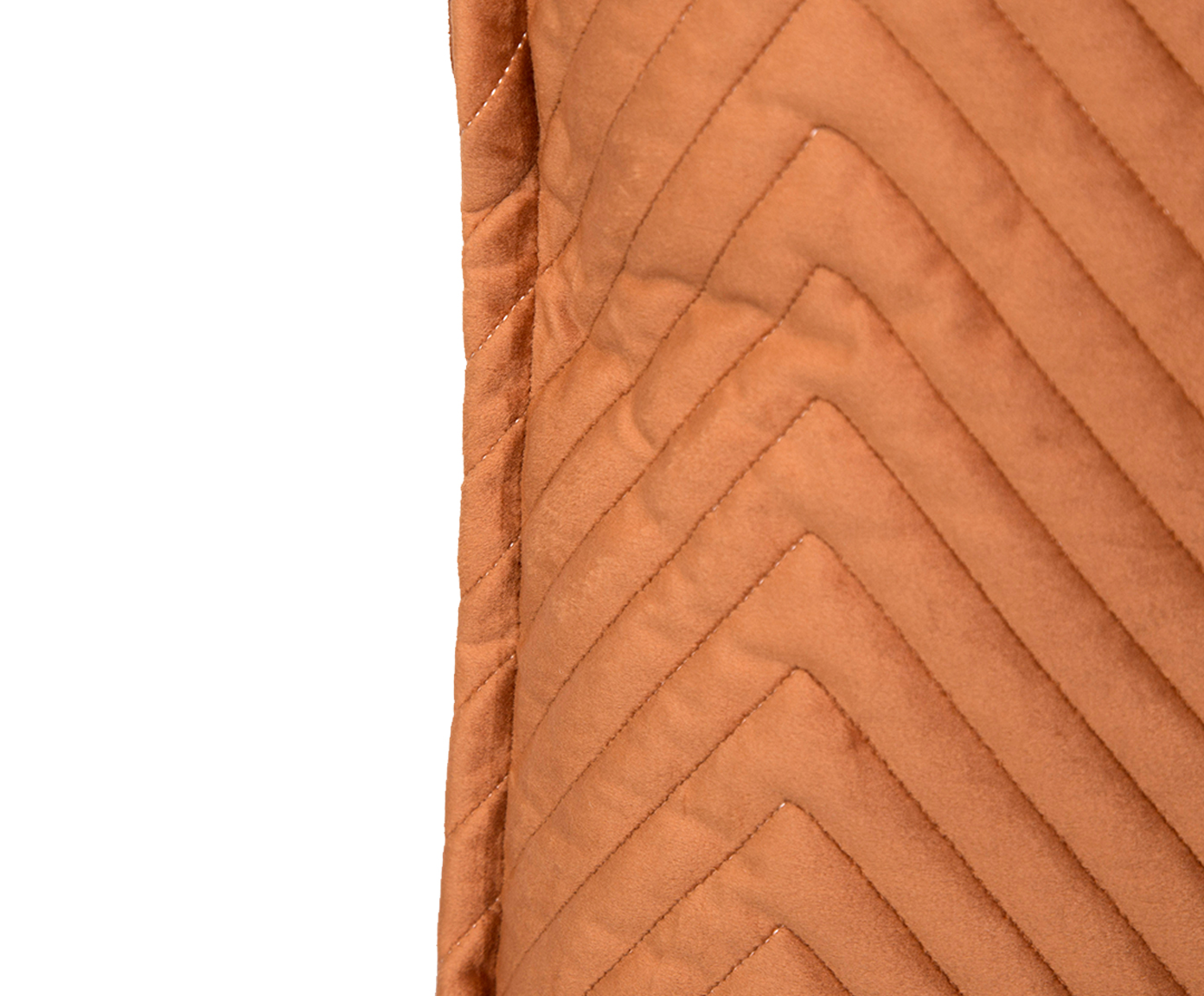 Almofada em Veludo Zig Zag Terra image number 2