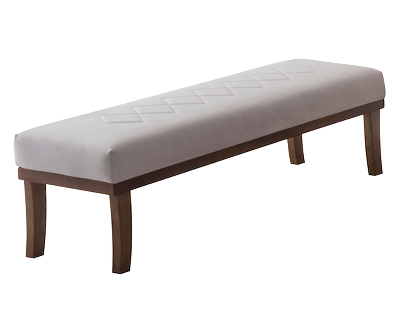 Recamier Bege com Base Imbuia Theo image number 1