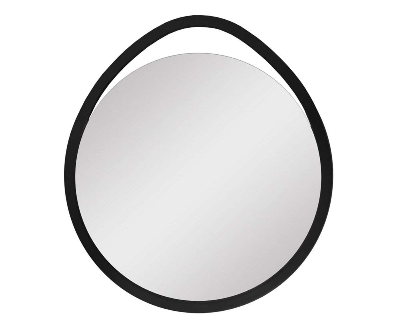 Espelho de Parede Empty Preto image number 1