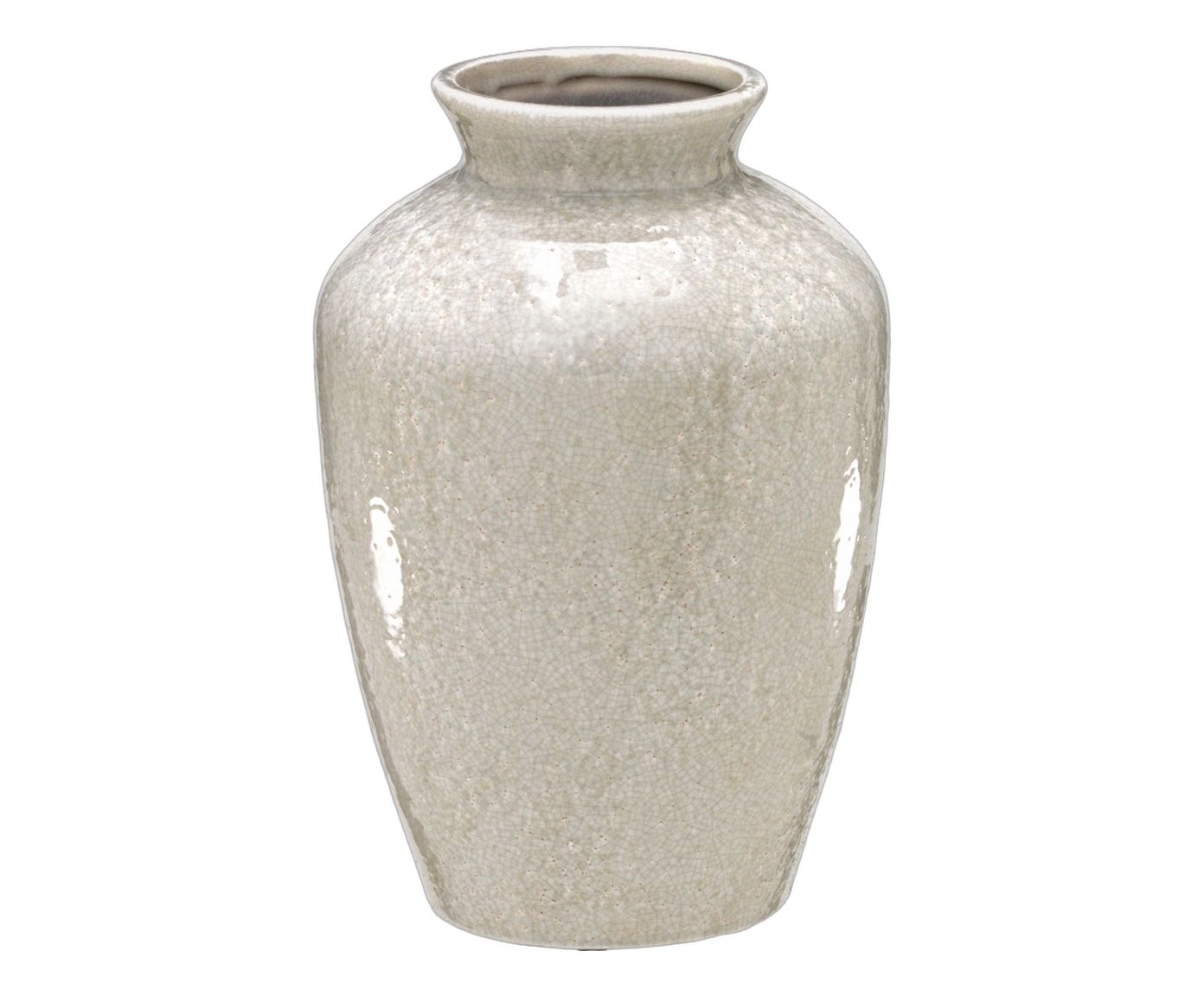 Vaso Decorativo Krovia Cinza e Marrom image number 0
