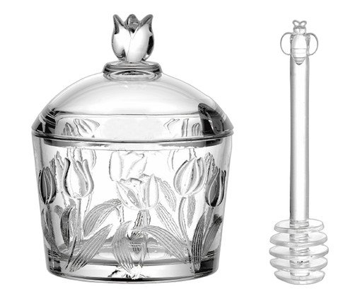 Meleira com Pegador em Cristal Ecol&oacute;gico Tulipa - image 0