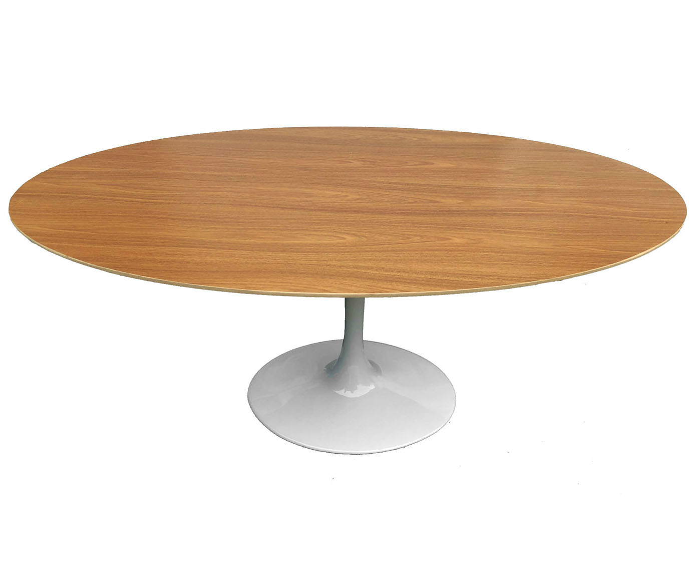 Mesa Saarinen Oval Freij&oacute; Base Branca image number 2