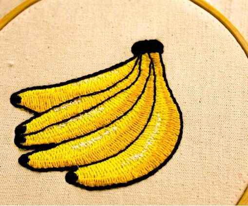Bastidor Bordado Banana image number 1