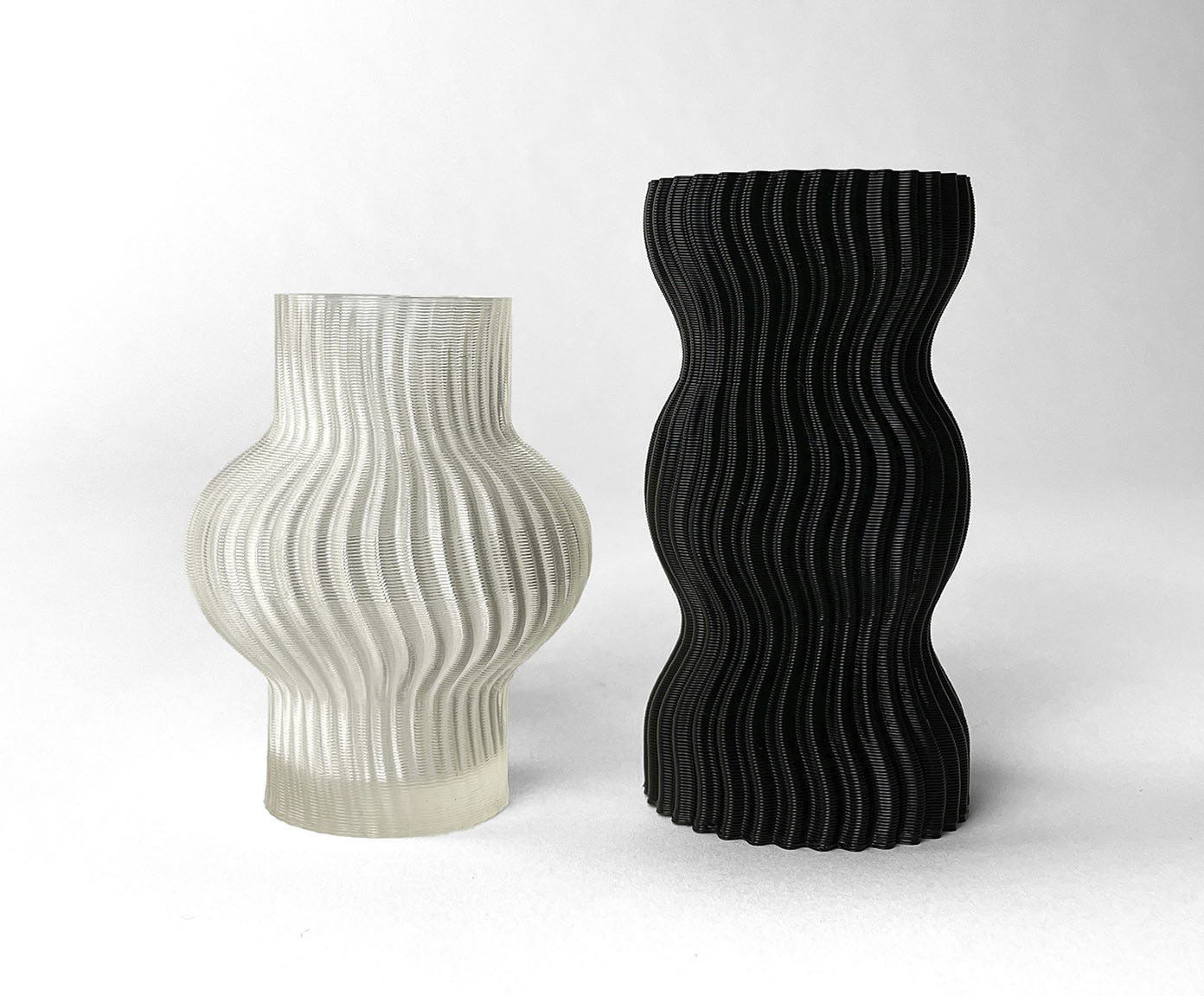 Mini Vaso Onda 3 Preto image number 5