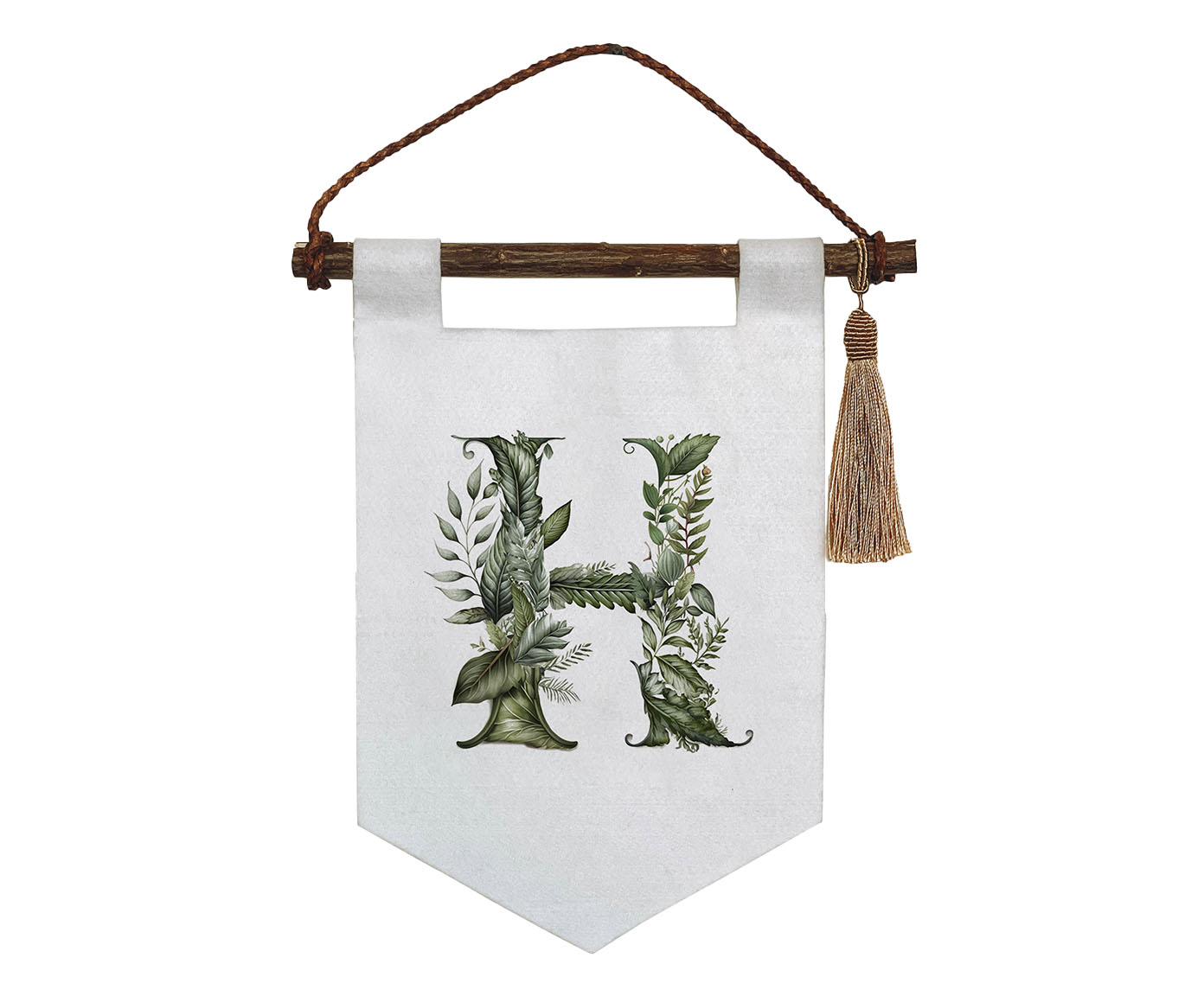 Fl&acirc;mula Monograma Bot&acirc;nico 'H' - image 0
