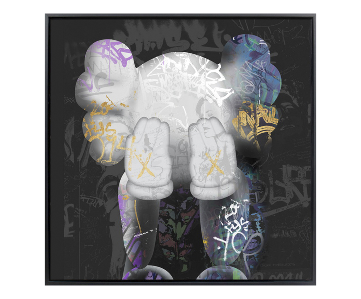 Quadro Kaws Urban Art II image number 0