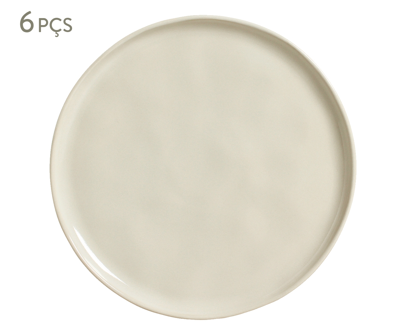 Jogo de Pratos Rasos Bio Stoneware Clay image number 0