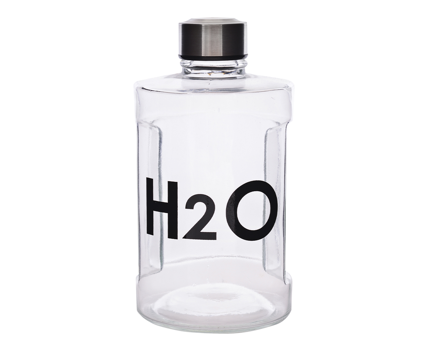 Garrafa de &Aacute;gua H2O Clear Preto - 900ml image number 0