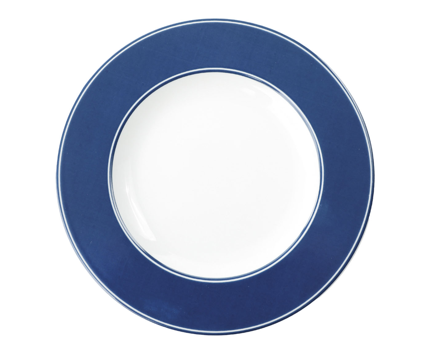 Prato Sobremesa Riviera em Porcelana Azul - image 0