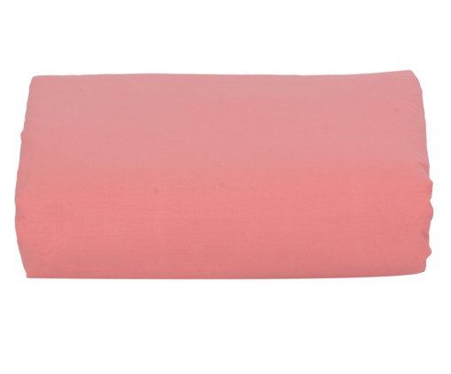 Len&ccedil;ol com El&aacute;stico Versailles Coral 200 Fios image number 1