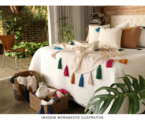 Manta para Sof&aacute; com Tassel image number 4