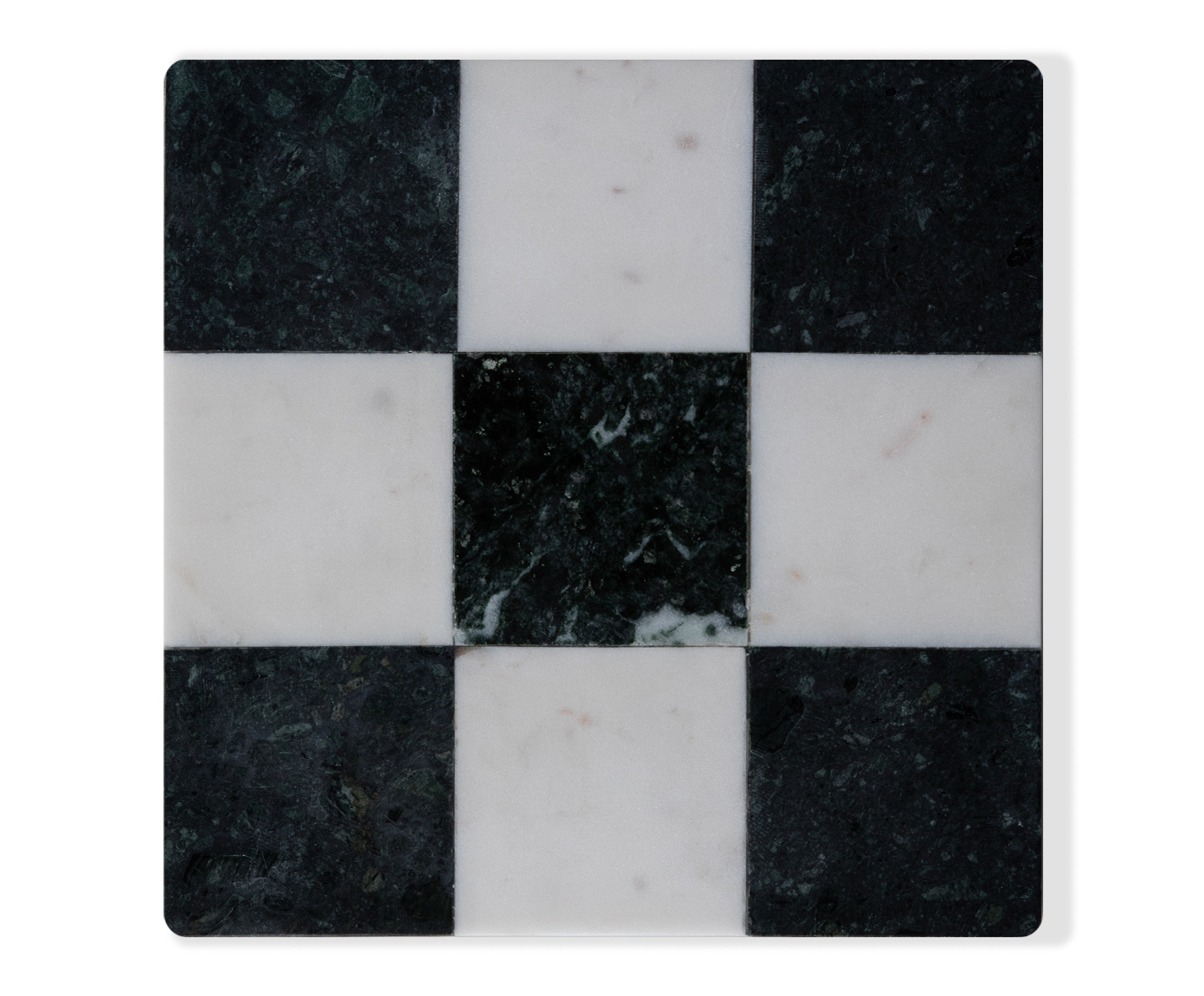 T&aacute;bua de Servir em M&aacute;rmore Cronos Branco e Verde - image 0