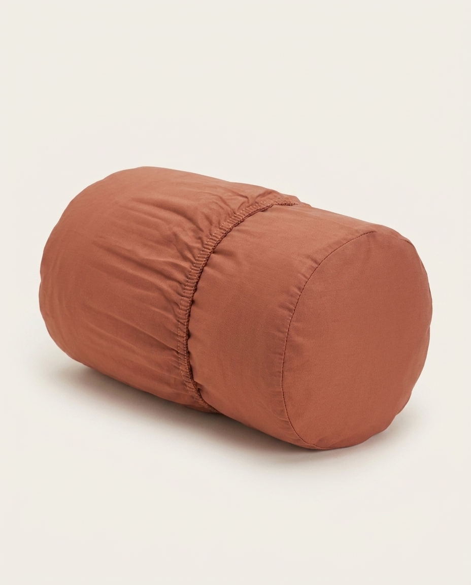 Len&ccedil;ol Inferior Percal Terracota 200 Fios - image 1