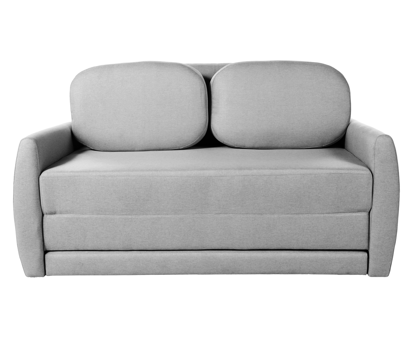 Sof&aacute; Cama Nuit 2 Lugares  Linh&atilde;o Cinza image number 4