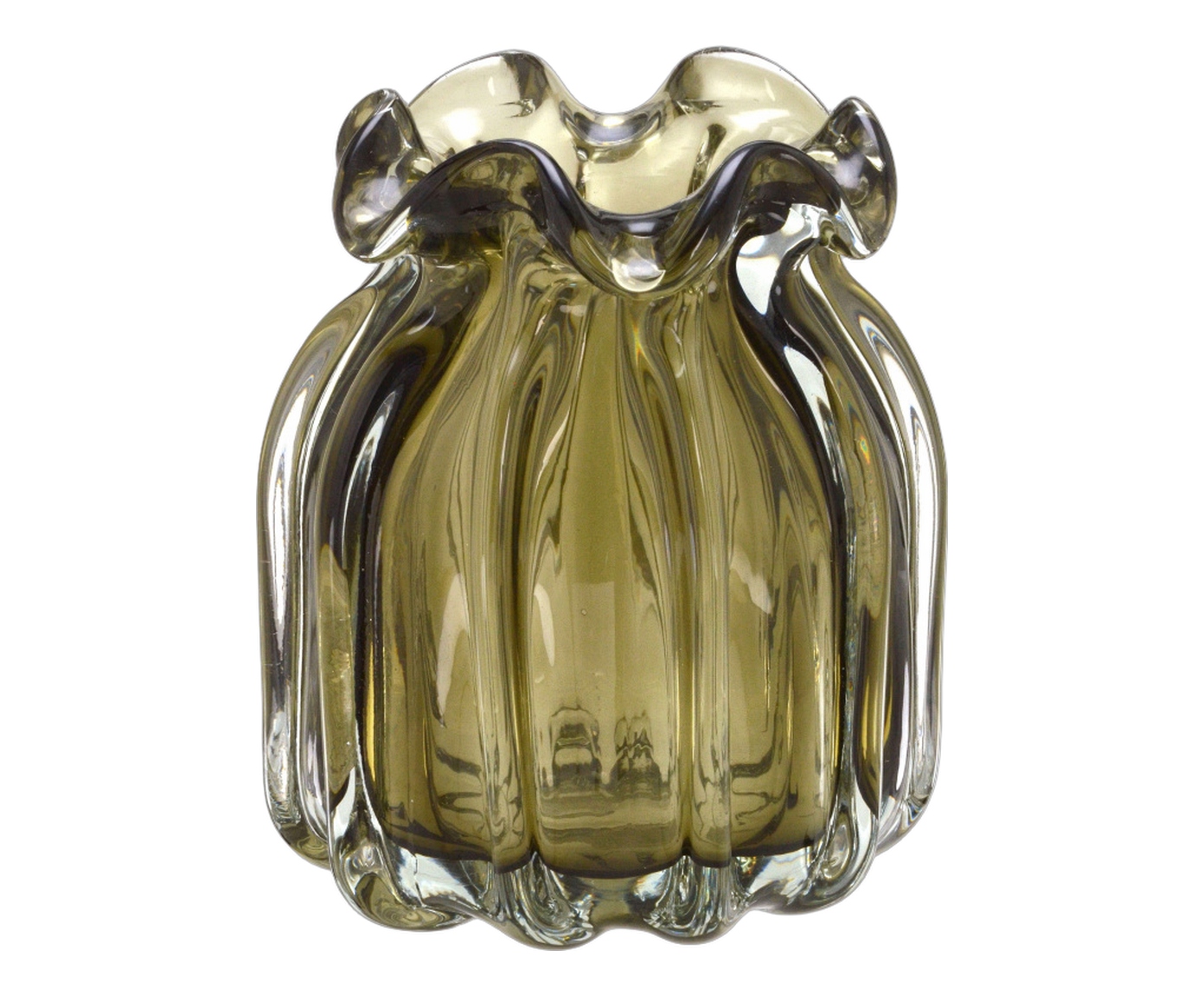 Vaso Decorativo Selvaron &Acirc;mbar Fum&ecirc; image number 0