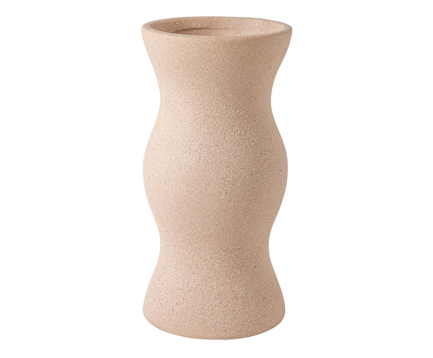 Vaso em Cer&acirc;mica Voltolini - Bege image number 0