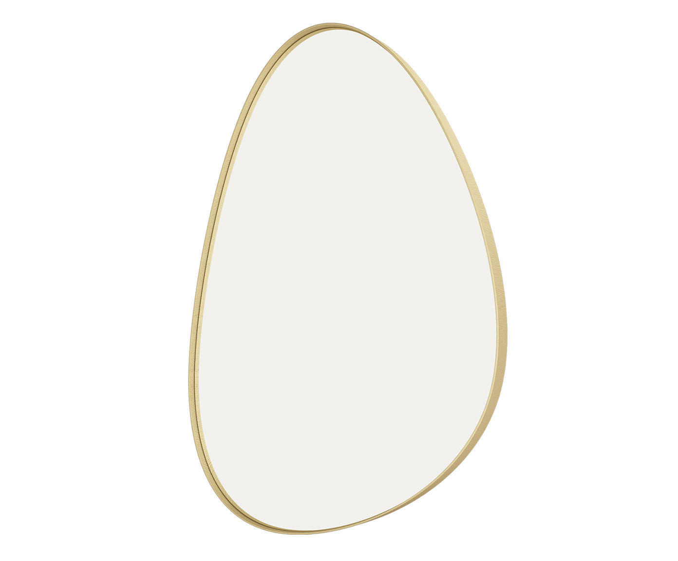 Espelho Org&acirc;nico Egg  Dourado - 60 cm image number 0