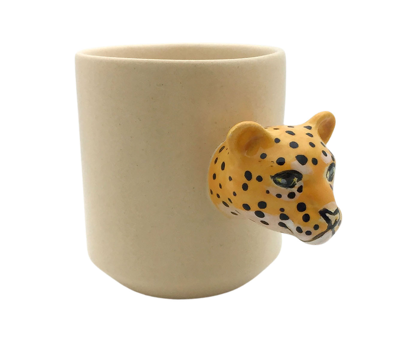 Caneca Fauna On&ccedil;a Ivory Cream image number 0