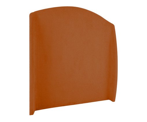 Cabeceira em Boucle Aveludado Smooth Terracota image number 2